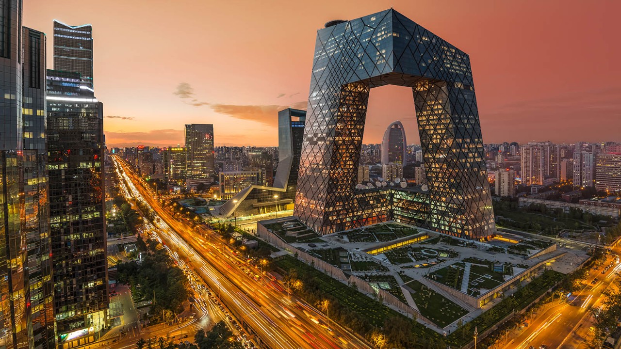 Shanghai Junction at Night
