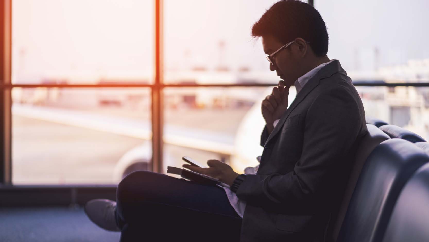 Man on laptop